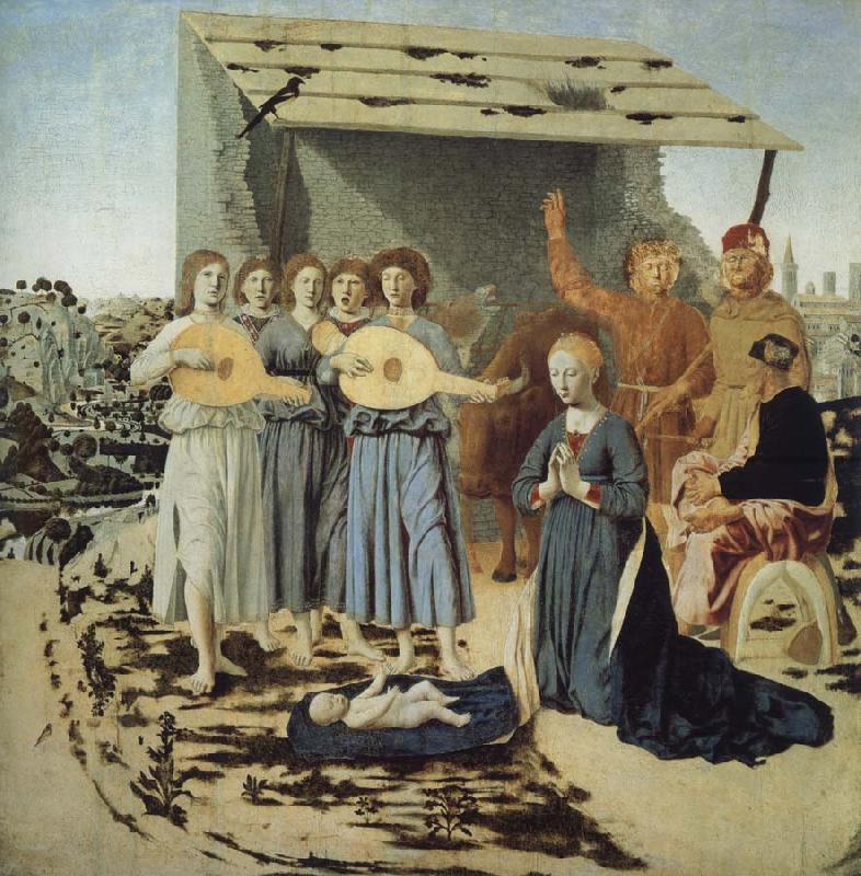 Piero della Francesca The Nativity France oil painting art